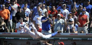 WATCH: Anthony Rizzo’s incredible catch he probably shouldn’t have caught