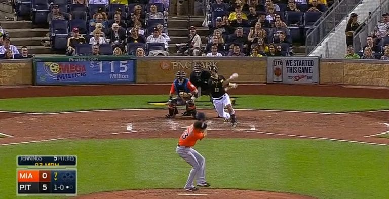 Marlins pitcher hit in head by 101 mph line drive