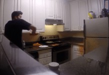 Exploding ketchup prank leaves man screaming
