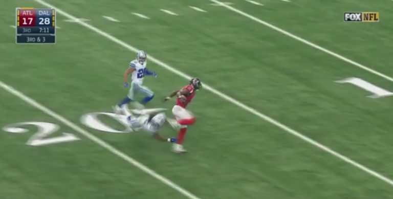 VIDEO: Julio Jones blazing 45-yard TD catch