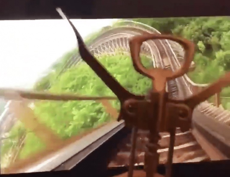 Mr. Bottle Opener rides a roller coaster and it is delightful