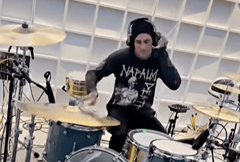 Travis Barker covers Adele's Easy On Me