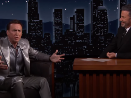 Nicolas Cage talks gambling, orphanages, two headed snakes and stalker mimes on Kimmel