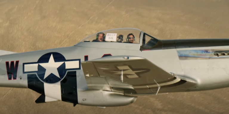 Watch Tom Cruise fly James Corden in multiple fighter jets