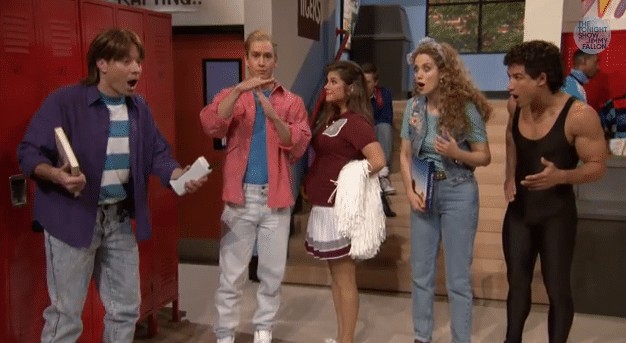 Saved By The Bell cast reunites on Jimmy Fallon