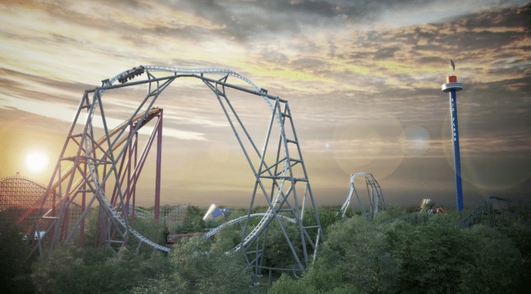 Record breaking MAXX FORCE launch coaster coming to Six Flags Great America in 2019! Record breaking MAXX FORCE launch coaster coming to Six Flags Great America in 2019!